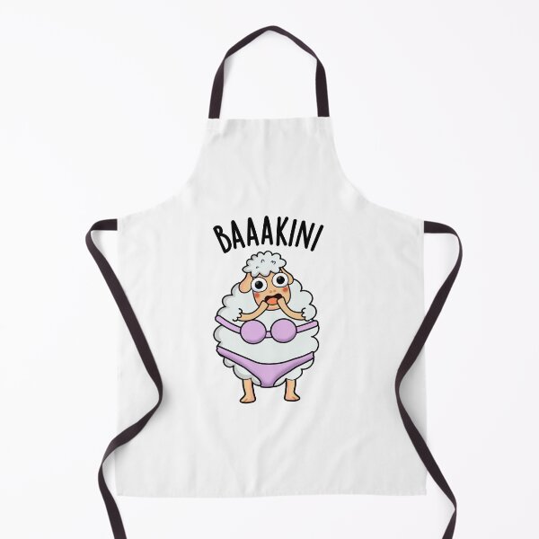 Item preview, Baa-kini Funny Bikini Pun  designed and sold by punnybone.