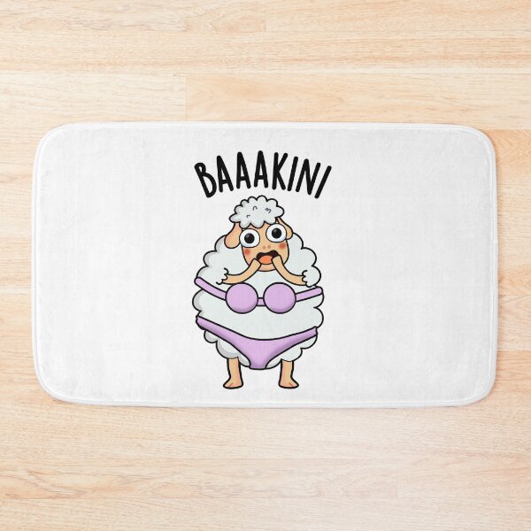 Item preview, Baa-kini Funny Bikini Pun  designed and sold by punnybone.