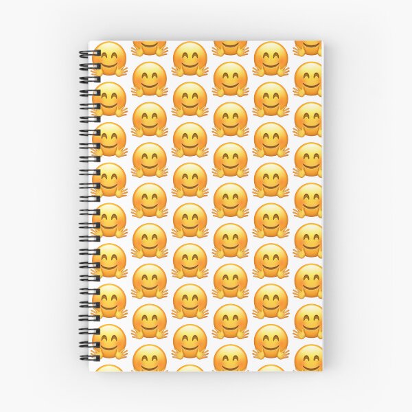 Item preview, Happy Face With Hugging Hands Emoji designed and sold by Popular-Gifts.