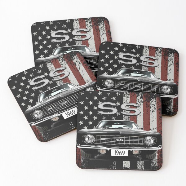 Item preview, 1969 Chevy Camaro Ss Super Sport American Flag designed and sold by CrystaWeaver.
