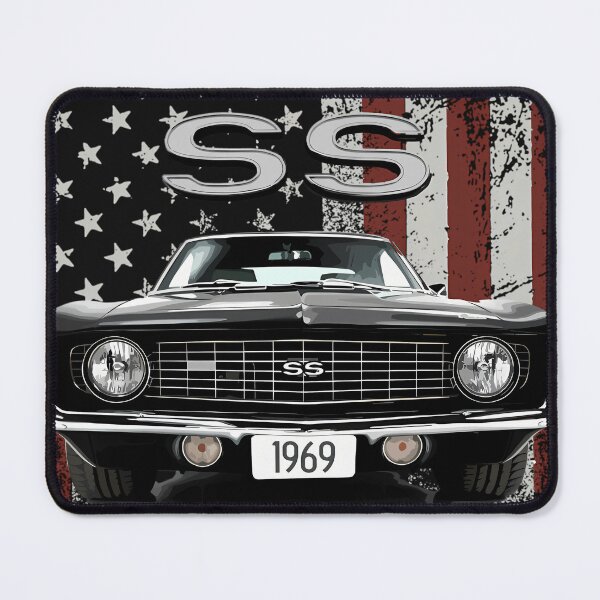 Item preview, 1969 Chevy Camaro Ss Super Sport American Flag designed and sold by CrystaWeaver.