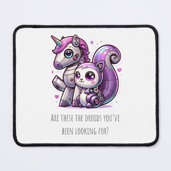 Item preview, Purple Squirrels and Unicorn Droids designed and sold by sourcecon.