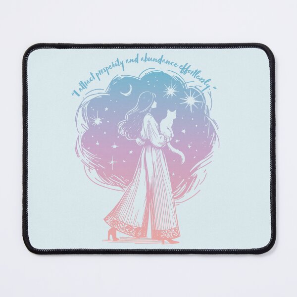 Item preview, I attract prosperity and abundance effortlessly. Affirmations daily designed and sold by caracoldepapel.