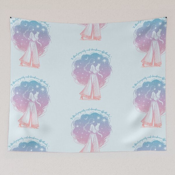 Item preview, I attract prosperity and abundance effortlessly. Affirmations daily designed and sold by caracoldepapel.