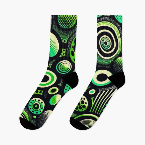 Item preview, Abstract Circles in all directions Green tint designed and sold by Blessinger77.