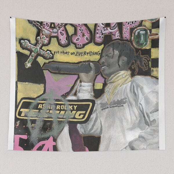 Item preview, Music art Long Live A$AP designed and sold by richardwooten.