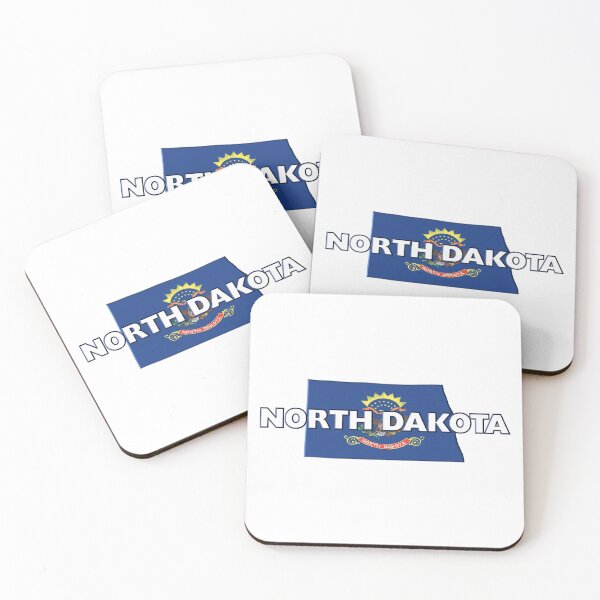 Item preview, North Dakota Colored State designed and sold by m2inspiration.