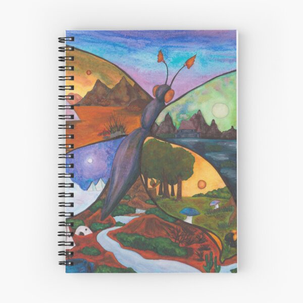 Item preview, Watercolour Illustration Fantasy Fascinating World Butterfly Dimensions Magic designed and sold by Jonah Augustin Gray.