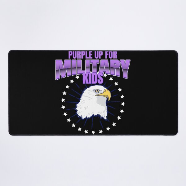 Item preview, Purple up for Military Kids designed and sold by 87-Aesthetics.