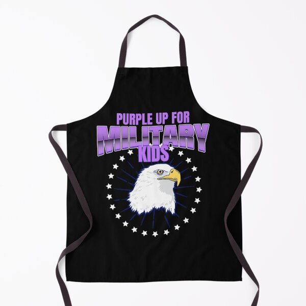 Item preview, Purple up for Military Kids designed and sold by 87-Aesthetics.