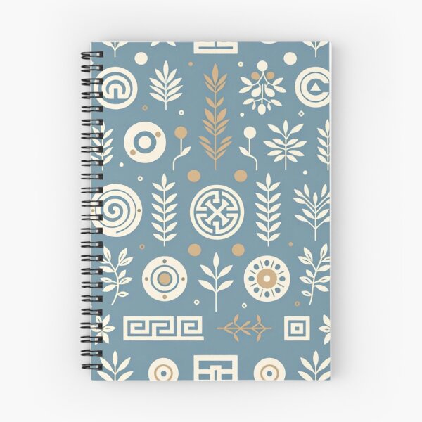 Item preview, Light Blue Ancient Greece Symbols designed and sold by PinUpPizzazz.