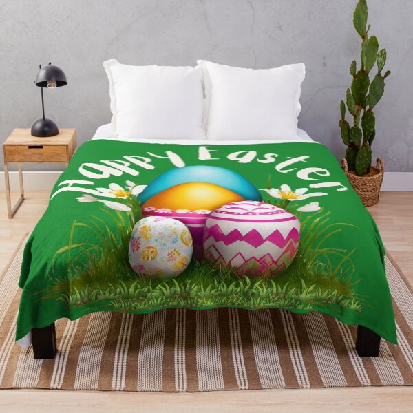 Item preview, Easter Eggs in A Nest- happy Easter designed and sold by Modern-Tropical.