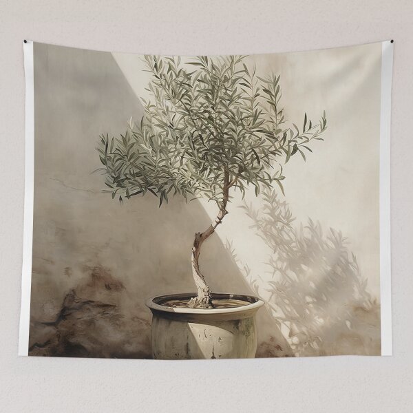 Item preview, Olive Tree Mediterranean No.1 designed and sold by MadeleineBates.