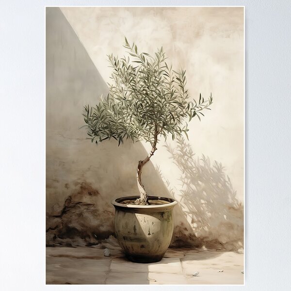 Item preview, Olive Tree Mediterranean No.1 designed and sold by MadeleineBates.