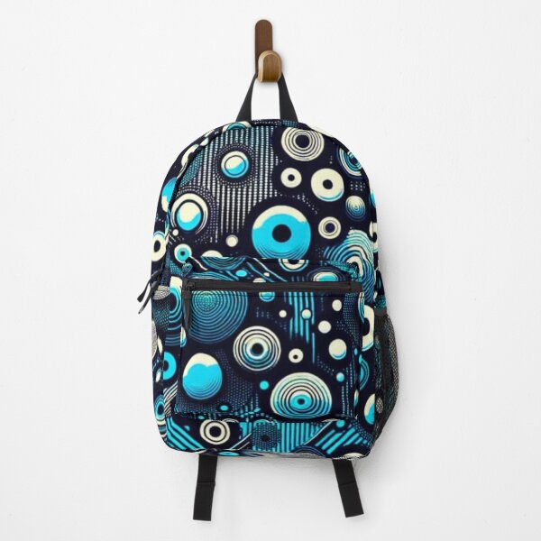 Item preview, Abstract Circles in all directions Blue tint designed and sold by Blessinger77.