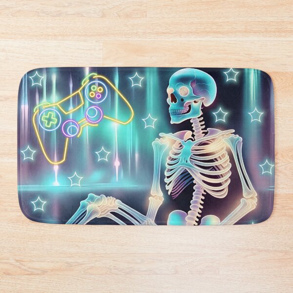 Item preview,  Futuristic gamer skeleton designed and sold by Astralia.