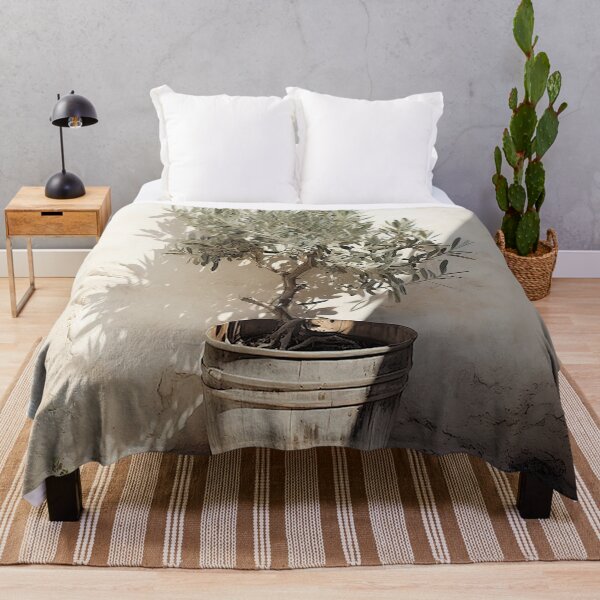 Item preview, Olive Tree Mediterranean No.2 designed and sold by MadeleineBates.