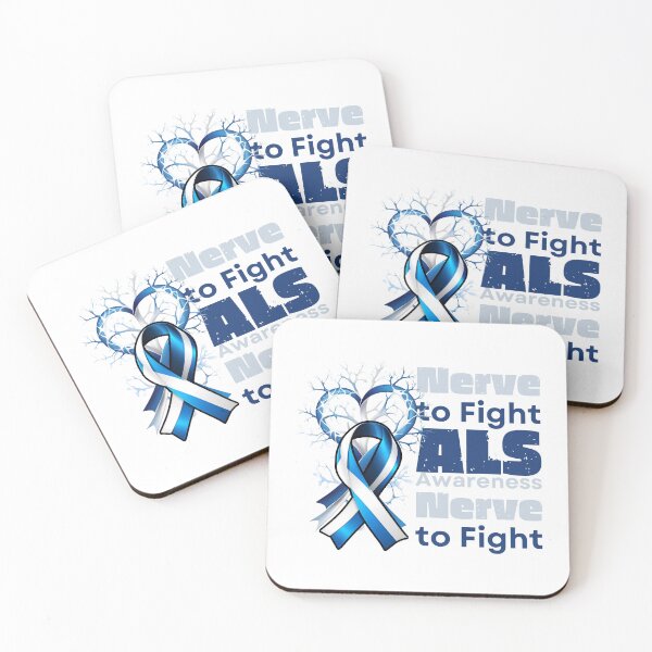Item preview, Blue Ribbon Strength: Stand Against ALS designed and sold by ArchVibe.