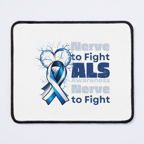 Item preview, Blue Ribbon Strength: Stand Against ALS designed and sold by ArchVibe.