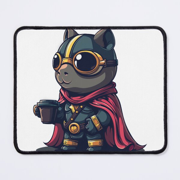 Item preview, Aviator Squirrel with Spiced Coffee designed and sold by dungeonwarriors.