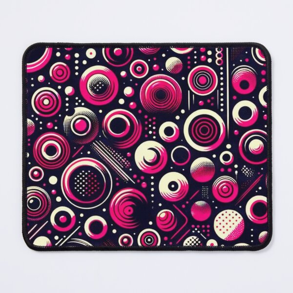 Item preview, Abstract Circles in all directions Pink shade designed and sold by Blessinger77.