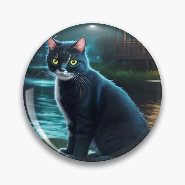Item preview, Night cat designed and sold by micromeows.