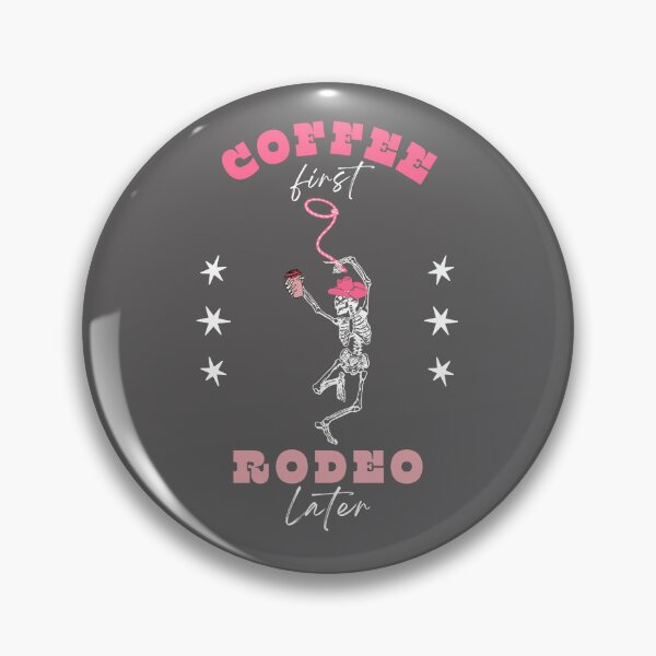 Item preview, Coffee First Rodeo Later Dancing Cowgirl Skeleton  designed and sold by ReadyandRowdy.
