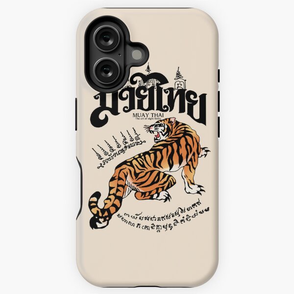 Item preview, Muay Thai Sak Yant Tiger designed and sold by KewaleeTee.