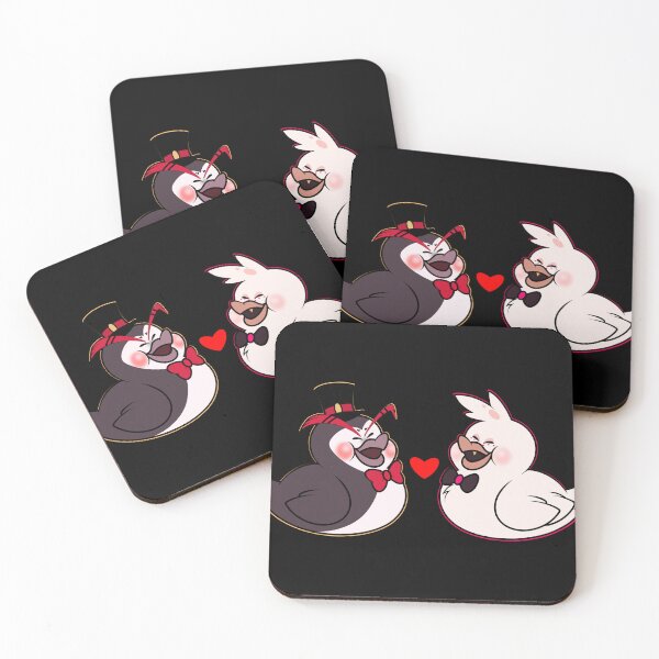 Item preview, Hazbin Hotel Rubber Duck - Husk x Angel Dust designed and sold by TJMorningstar01.