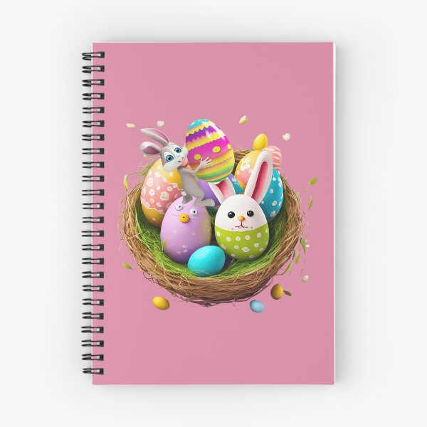 Item preview, Copy of Easter Eggs in A Nest- happy Easter designed and sold by Modern-Tropical.