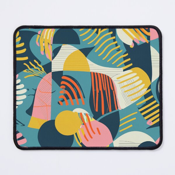 Item preview, Stylish Mid Century Geometric Textile Designs designed and sold by Tamas Das.