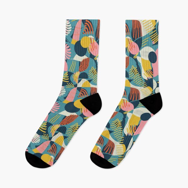 Item preview, Stylish Mid Century Geometric Textile Designs designed and sold by Tamas Das.