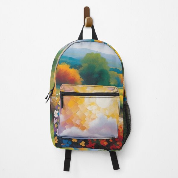 Item preview, Bench by the Path on a Colorful Day designed and sold by Aaron Ran.