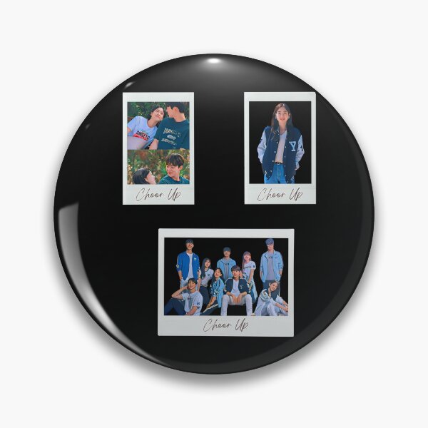 Item preview, Cheer Up Kdrama Sticker Set / T Shirt designed and sold by DiverseDazzle.