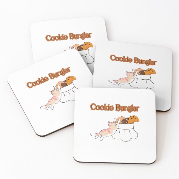 Item preview, Cookie Burglar - Cat Stealing cookies in Chef's Hat designed and sold by ViLo-TStore.