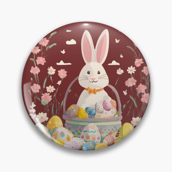 Item preview, Copy of Easter Eggs in A Nest- happy Easter designed and sold by Modern-Tropical.