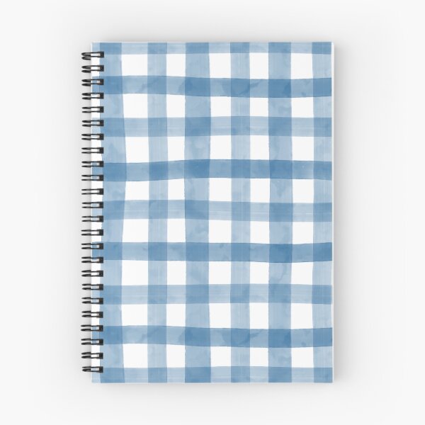 Item preview, Indigo Blue Watercolor Gingham Plaid Check Seamless Pattern designed and sold by owliedesign.