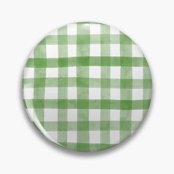 Item preview, Olive Green Watercolor Gingham Plaid Check Seamless Pattern designed and sold by owliedesign.