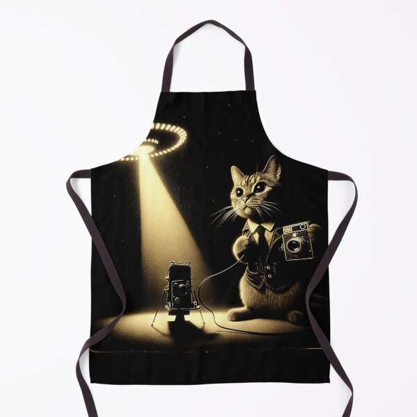 Item preview, Cat takes photo with UFO designed and sold by panshop20.