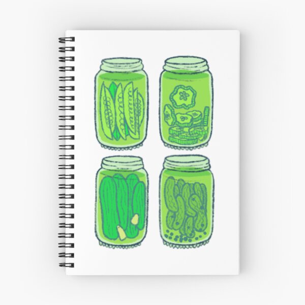 Item preview, 4 Pickle Jars designed and sold by pickle_slut_makes_art!.