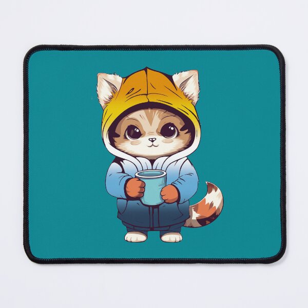 Item preview, Cute AroAce Pride Flag Cat, Subtle AroAce Kawaii Cat Design designed and sold by Travelslightly.