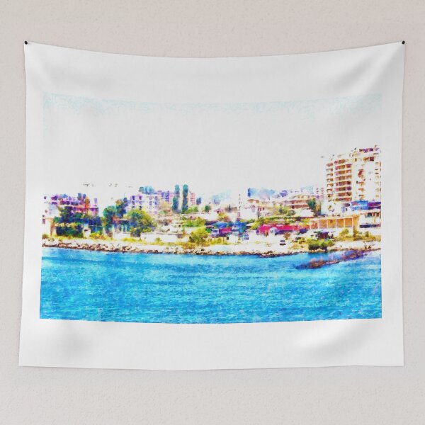 Item preview, Port of Vlore from the sea designed and sold by Giuseppe Cocco.