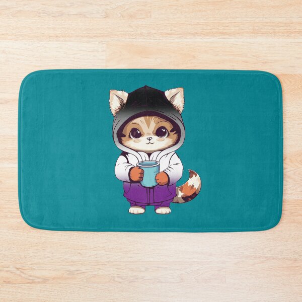 Item preview, Cute Asexual Pride Flag Cat, Subtle Asexual Kawaii Cat Design designed and sold by Travelslightly.