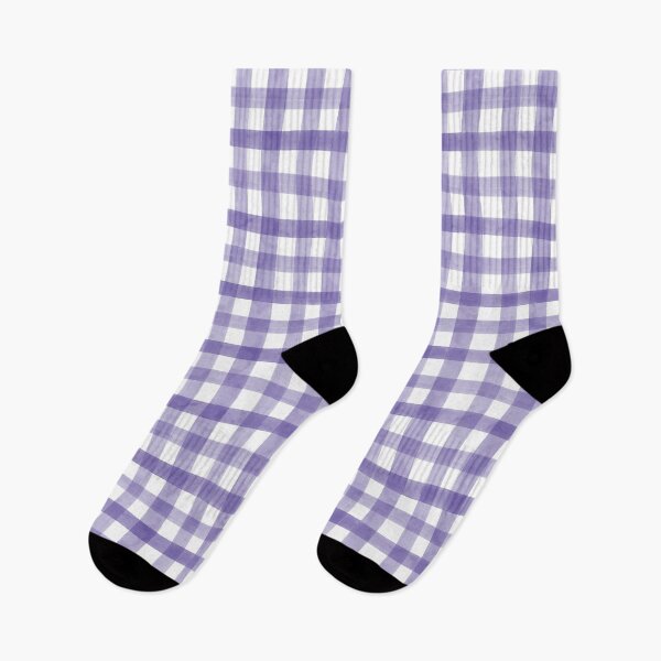 Item preview, Iris Purple Watercolor Gingham Plaid Check Seamless Pattern designed and sold by owliedesign.
