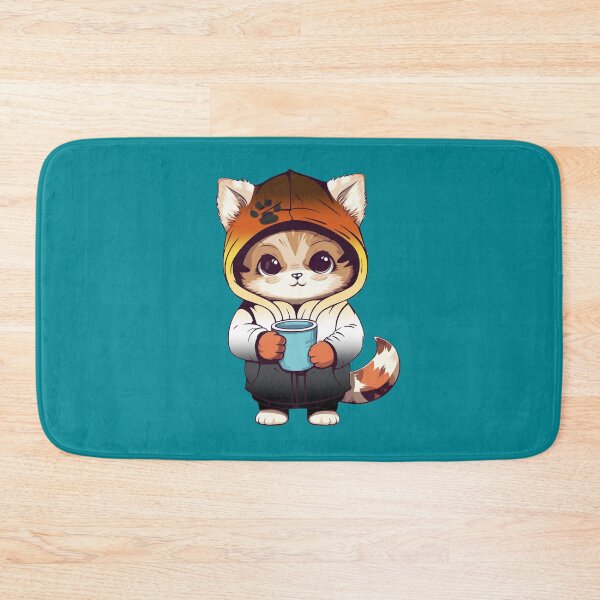 Item preview, Cute Bear Pride Flag Cat, Subtle Bear Pride Kawaii Cat Design designed and sold by Travelslightly.