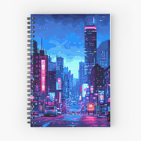 Item preview, neon night city streets designed and sold by ururuty.