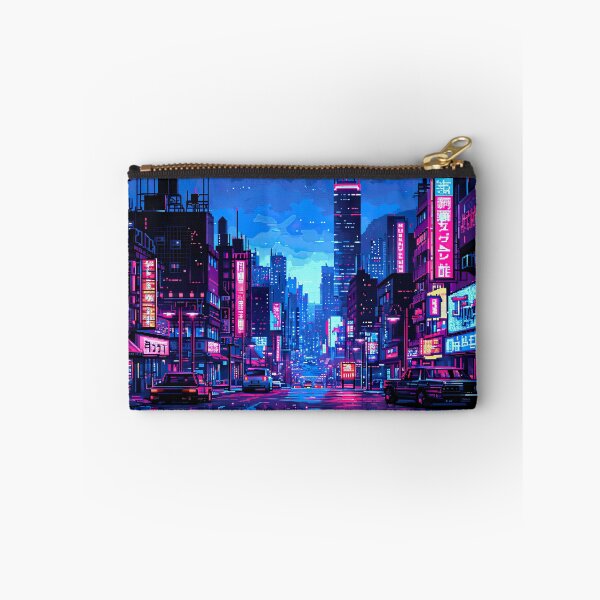 Item preview, neon night city streets designed and sold by ururuty.
