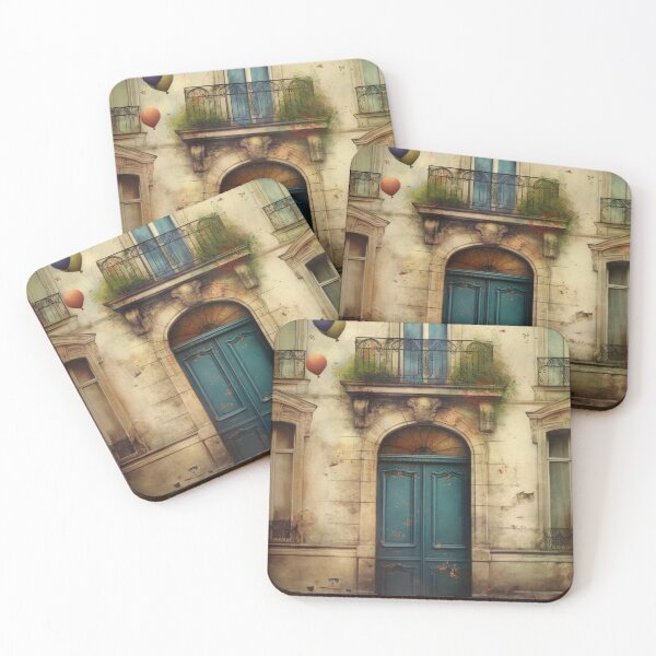 Item preview, Paris Door. Old Door. Vintage Door. Blue Door. Green Door designed and sold by maxa0109.
