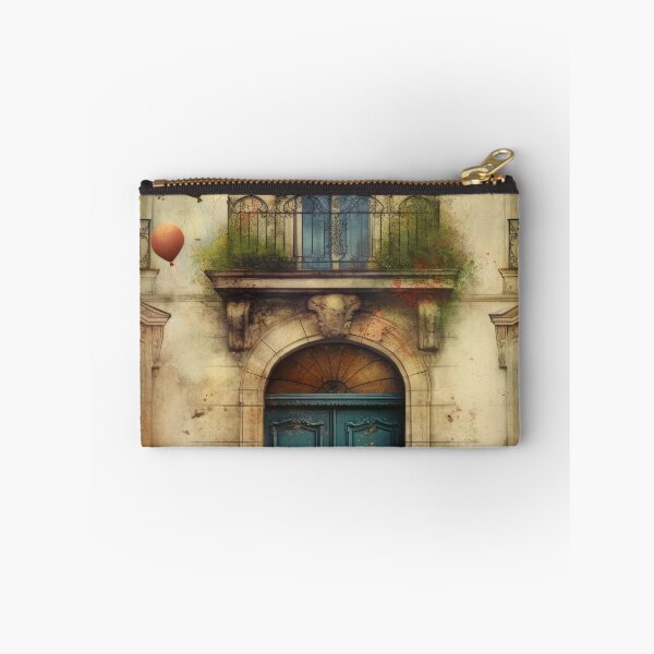Aperçu de l'œuvre Porte de Paris. Vieille porte. Porte d'époque. Porte bleue. Porte verte créée et vendue par maxa0109.