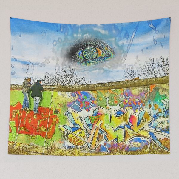 Item preview, OverTheEdgeEye-Orange designed and sold by Klaus Bremner (Autotelic Art).